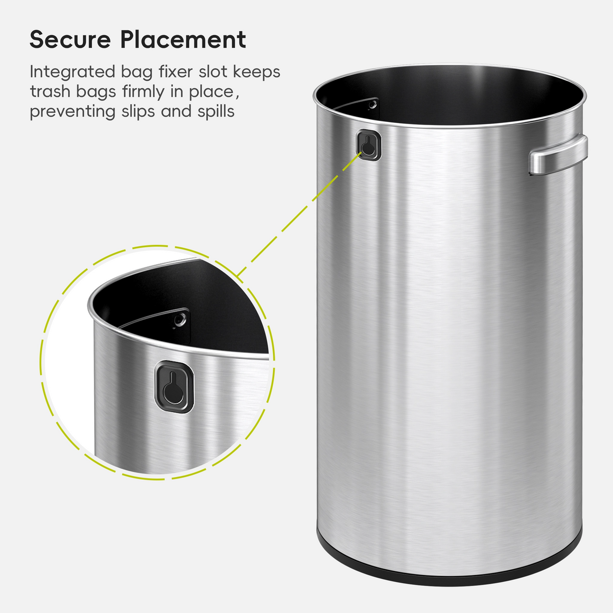 Urban Round Open Top Can Commercial Grade