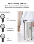 EKO Deluxe Aroma Smart Liquid Soap Dispenser - Stainless Steel – Self-Cleaning Feature