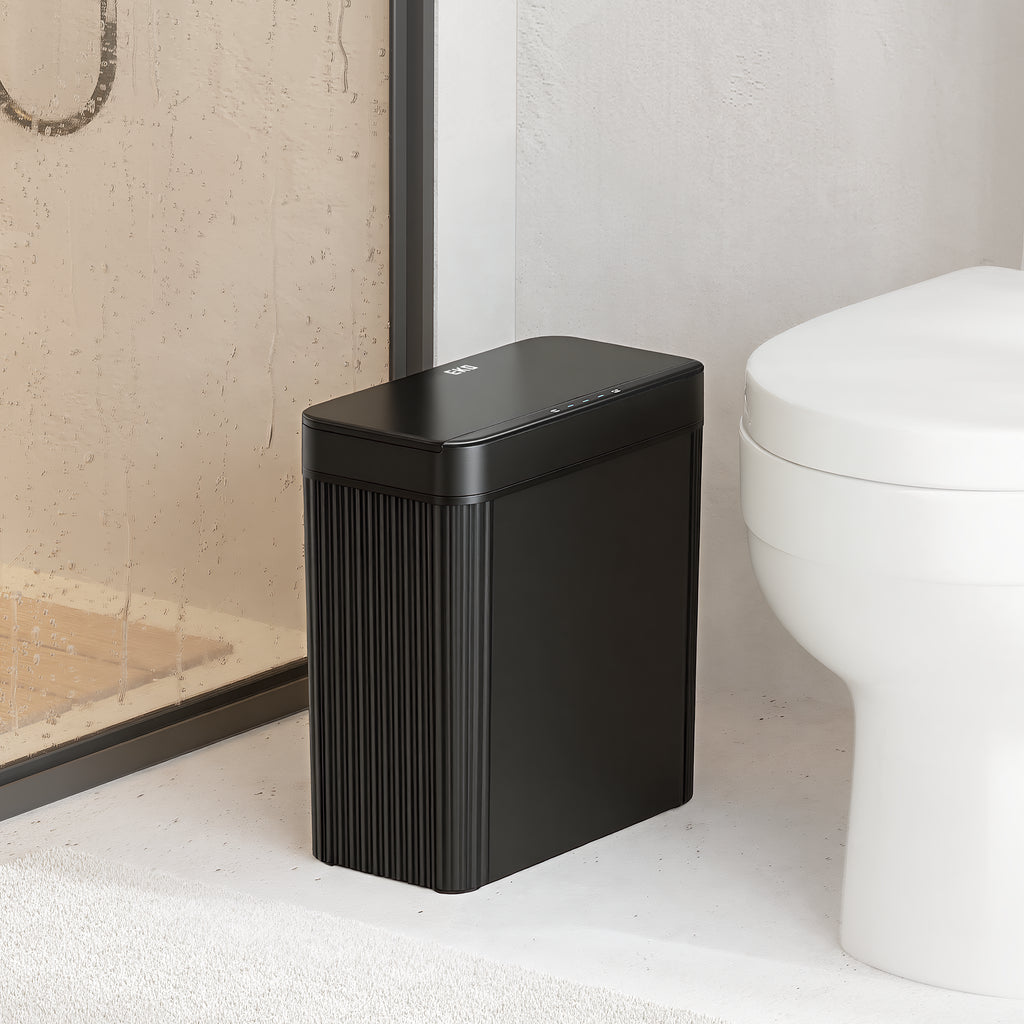 Brio Compact Design Motion Sensor Trash Can 10 L / 2.6 Gal