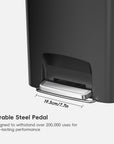 Hana Select Plastic Resin Step Trash Can 50 L / 13 Gal