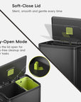 EcoCasa II Step Recycling Can with Liner