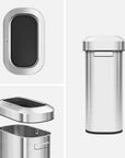 Urban Slim Open Top Can Commercial Grade