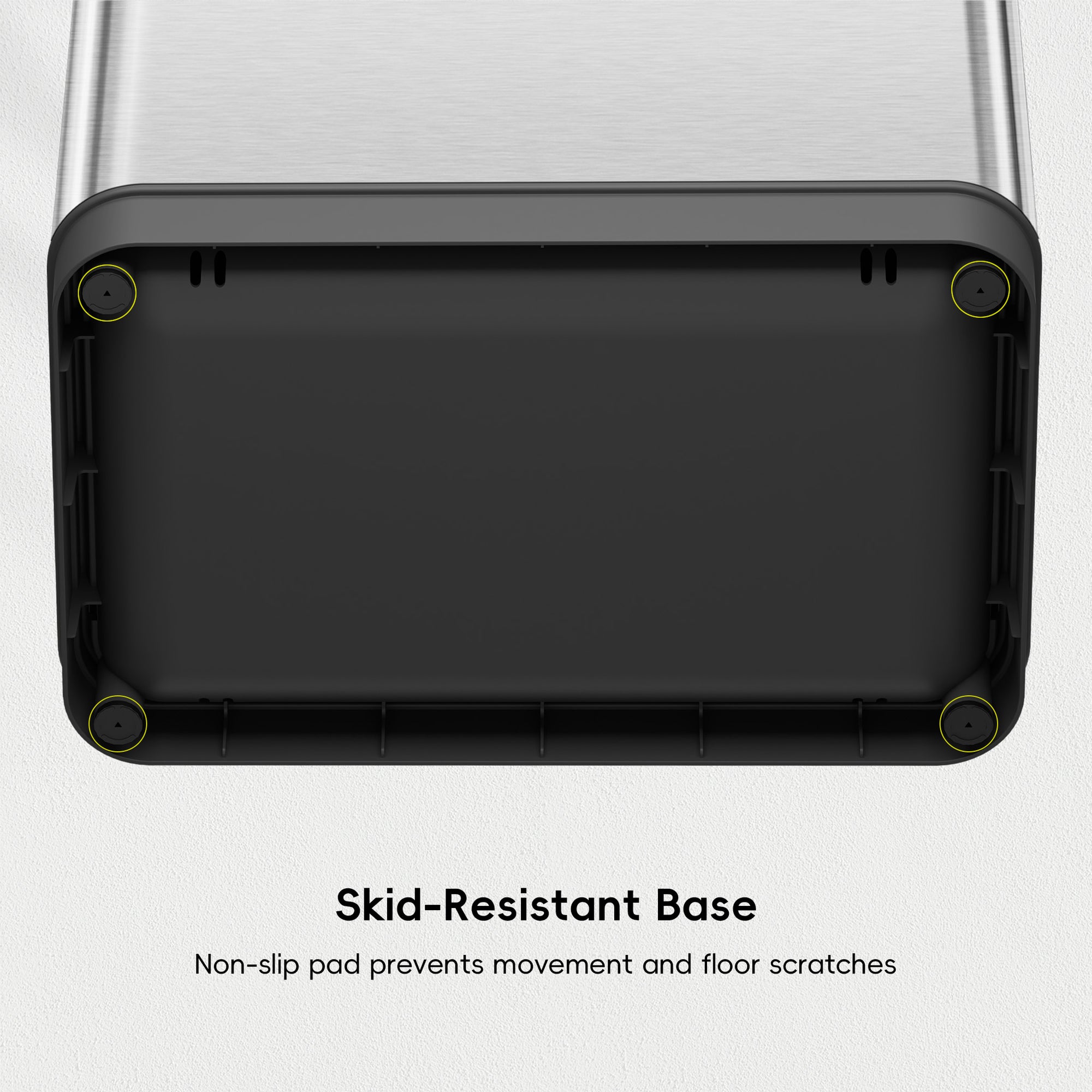 EKO Phantom-T Sensor Can – 50L / 13.2 Gal – Skid-Resistant Base