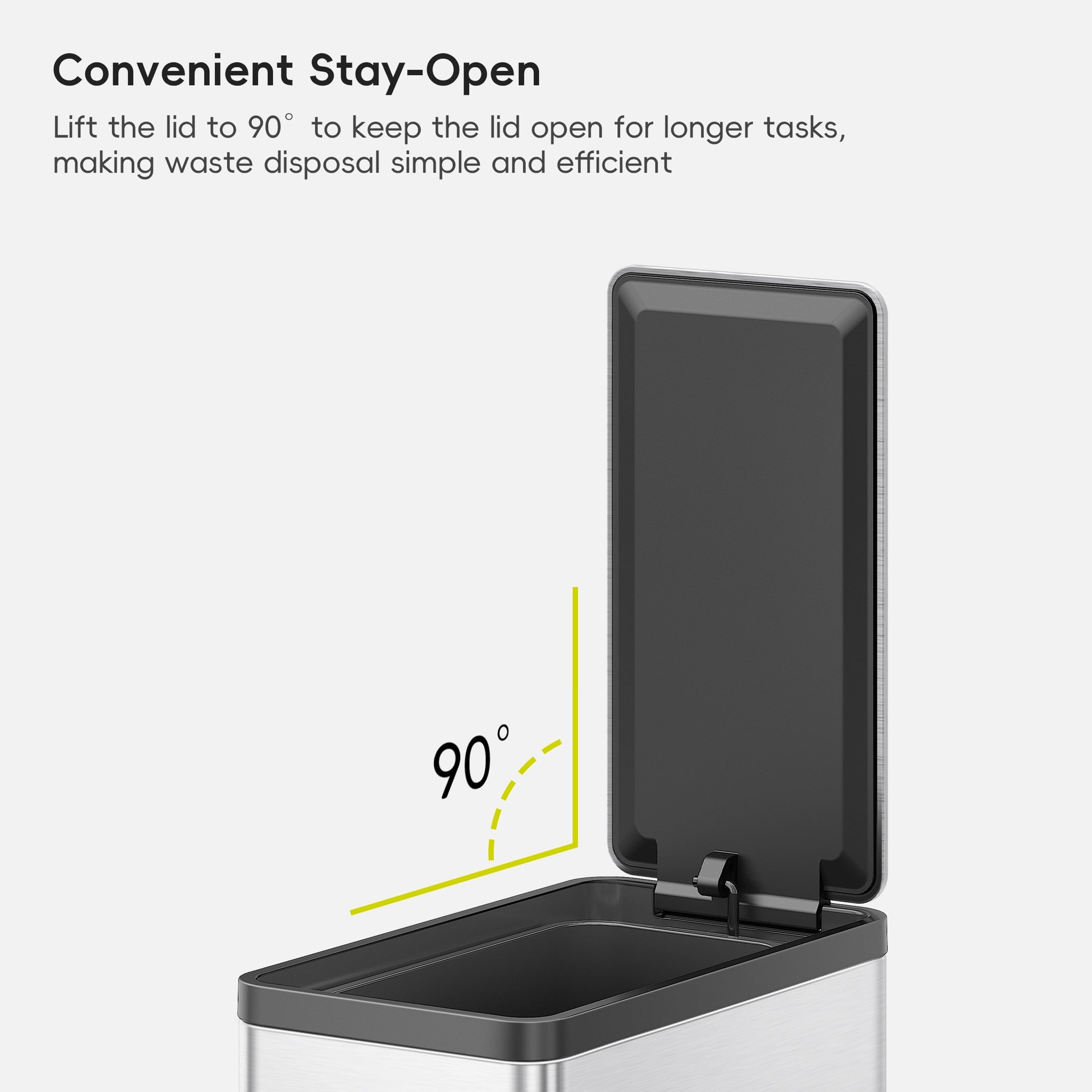 EcoCasa II Step Recycling Can with Liner