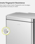 Madison Small Step Can with Liner Stainless Steel 6 L / 1.6 Gal