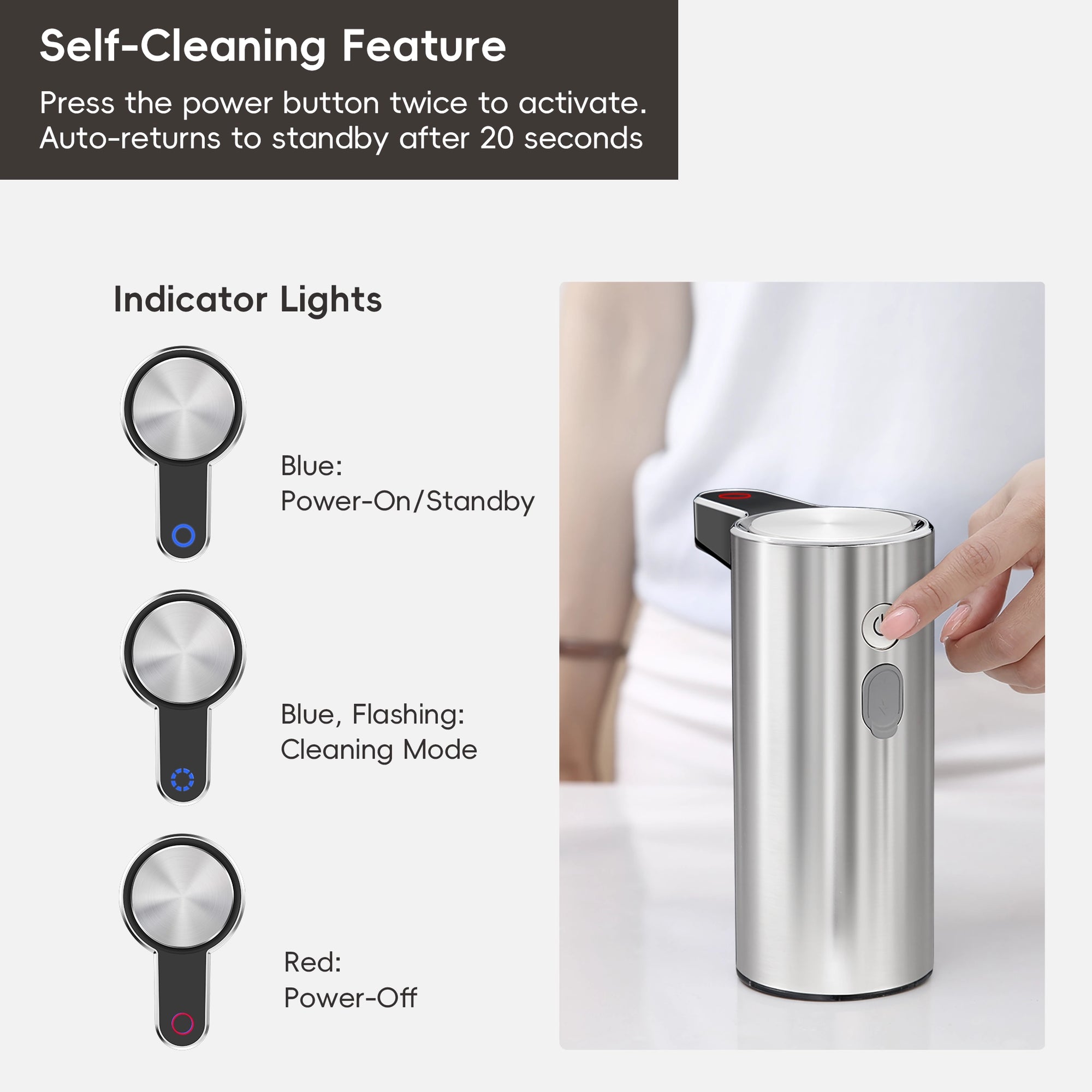 Aroma Touchless Automatic Liquid Soap Dispenser