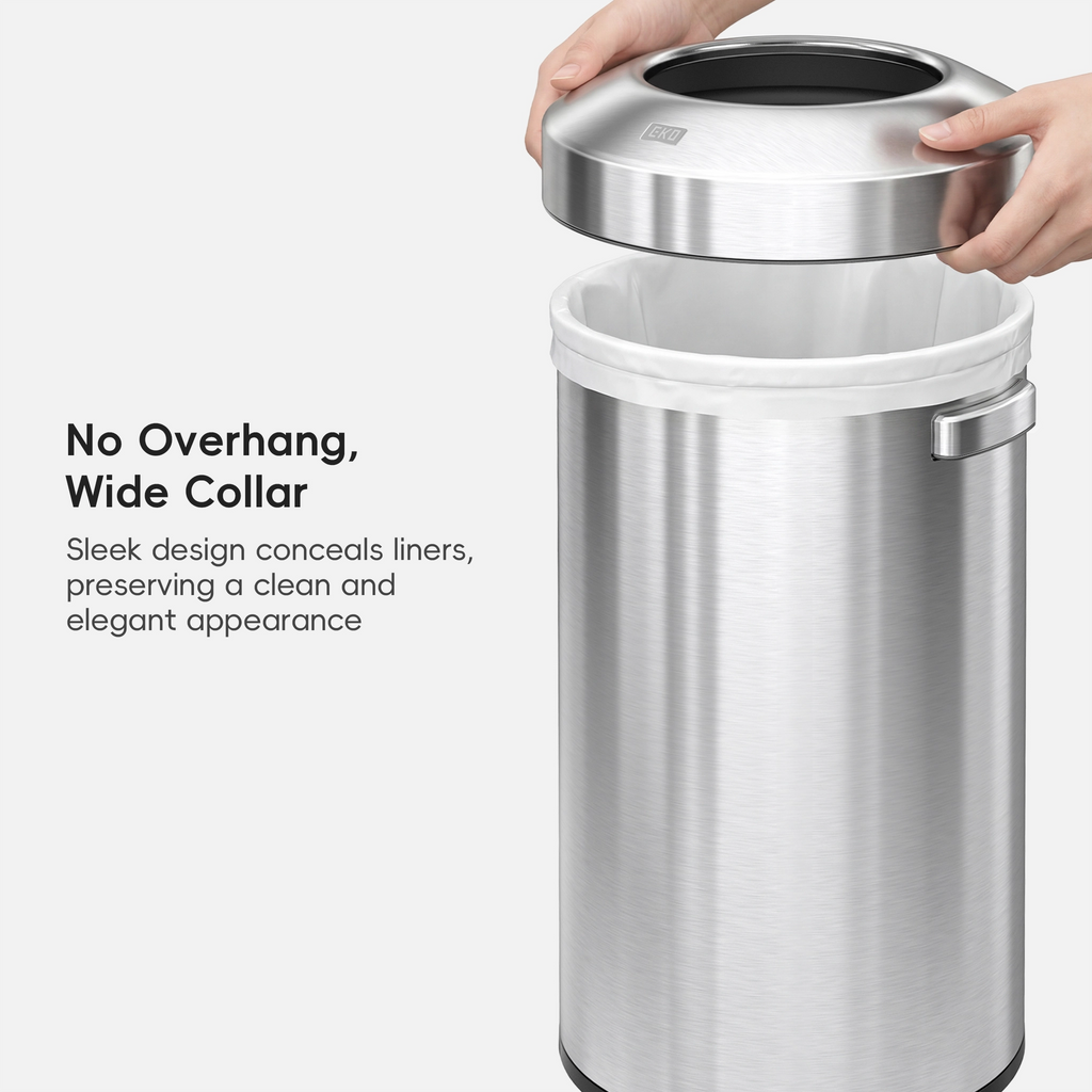 Urban Round Open Top Can Commercial Grade
