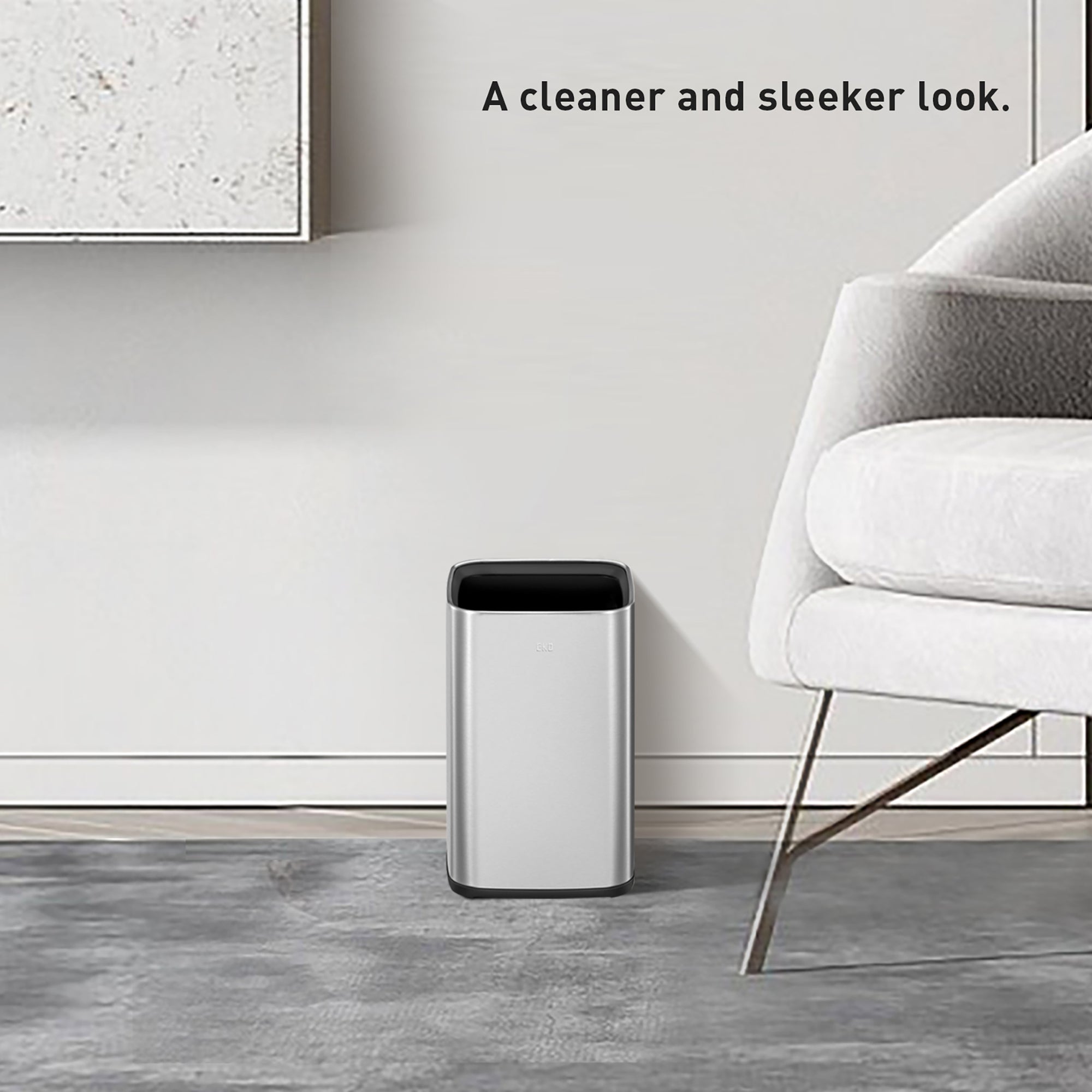 EKO Laguna Open Top Can with Nested Liner 2 Pack Combo Set - 7L+12L – A cleaner and sleeker look