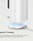 EKO Aroma Pro 13.5 fl oz Touchless Automatic Liquid Soap Dispenser-Matte White – Magnetic Charging
