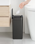 Brio Compact Design Motion Sensor Trash Can 10 L / 2.6 Gal