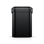 Urban Slim Open Top Commercial Trash Can, Stainless Steel