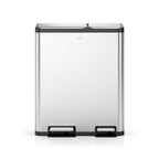 EcoCasa Step Recycling Can Dual Compartment 30+20 L / 8+5.3 Gal