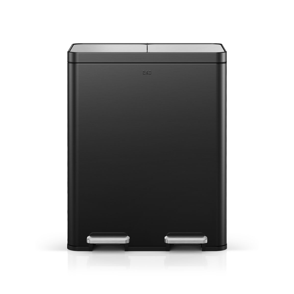 Edison Dual Compartment Step Can with Removable Inner Liners 30+30 L / 8+8 Gal