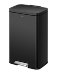 EKO Madison Step Can with Liner – 50L / 13.2 Gal – Matte Black
