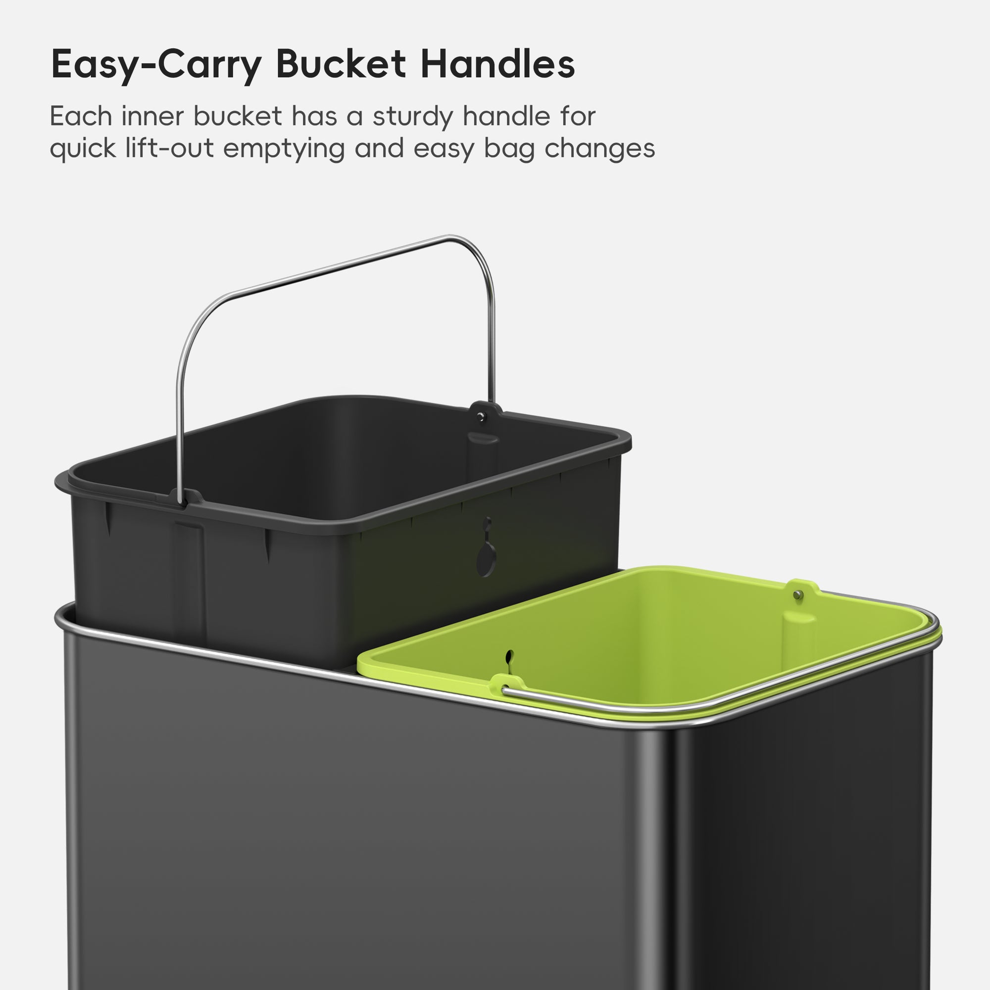 Nova Stainless Steel Motion Sensor Trash Can