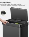 Nova Stainless Steel Motion Sensor Trash Can