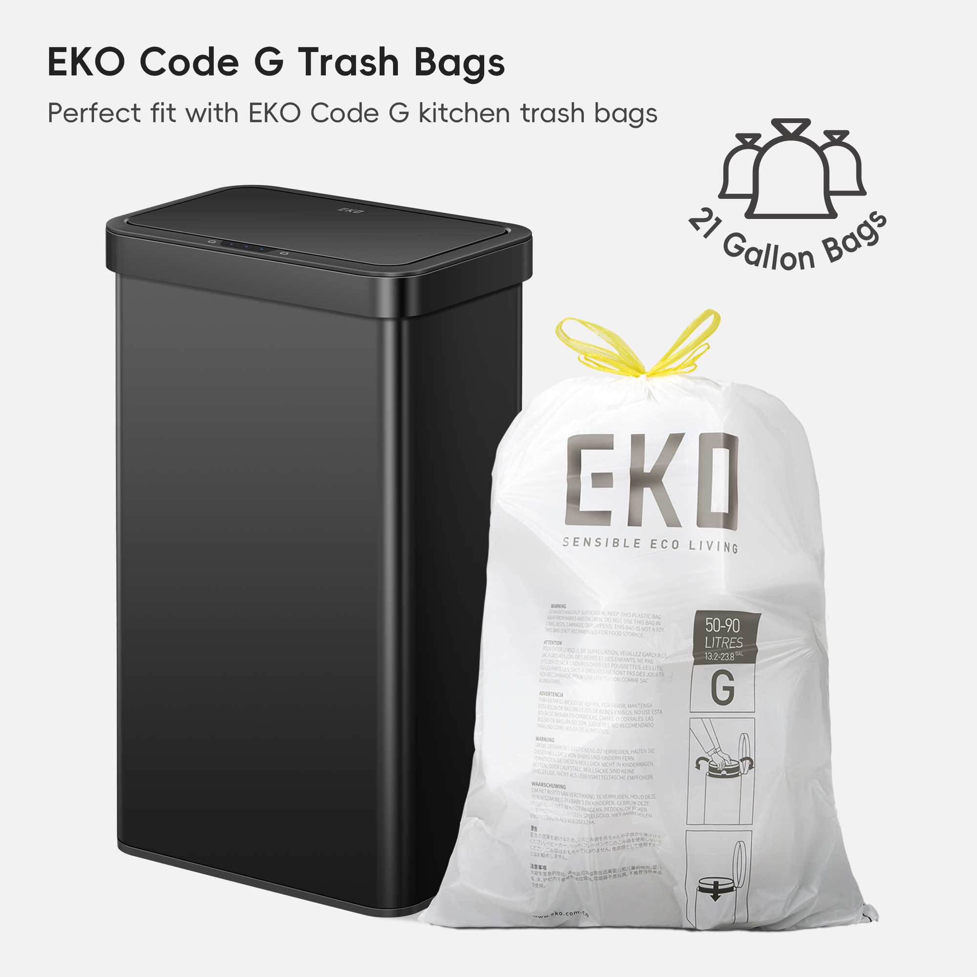EKO Code G Trash Bags.
