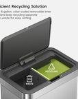 Nova Stainless Steel Motion Sensor Trash Can