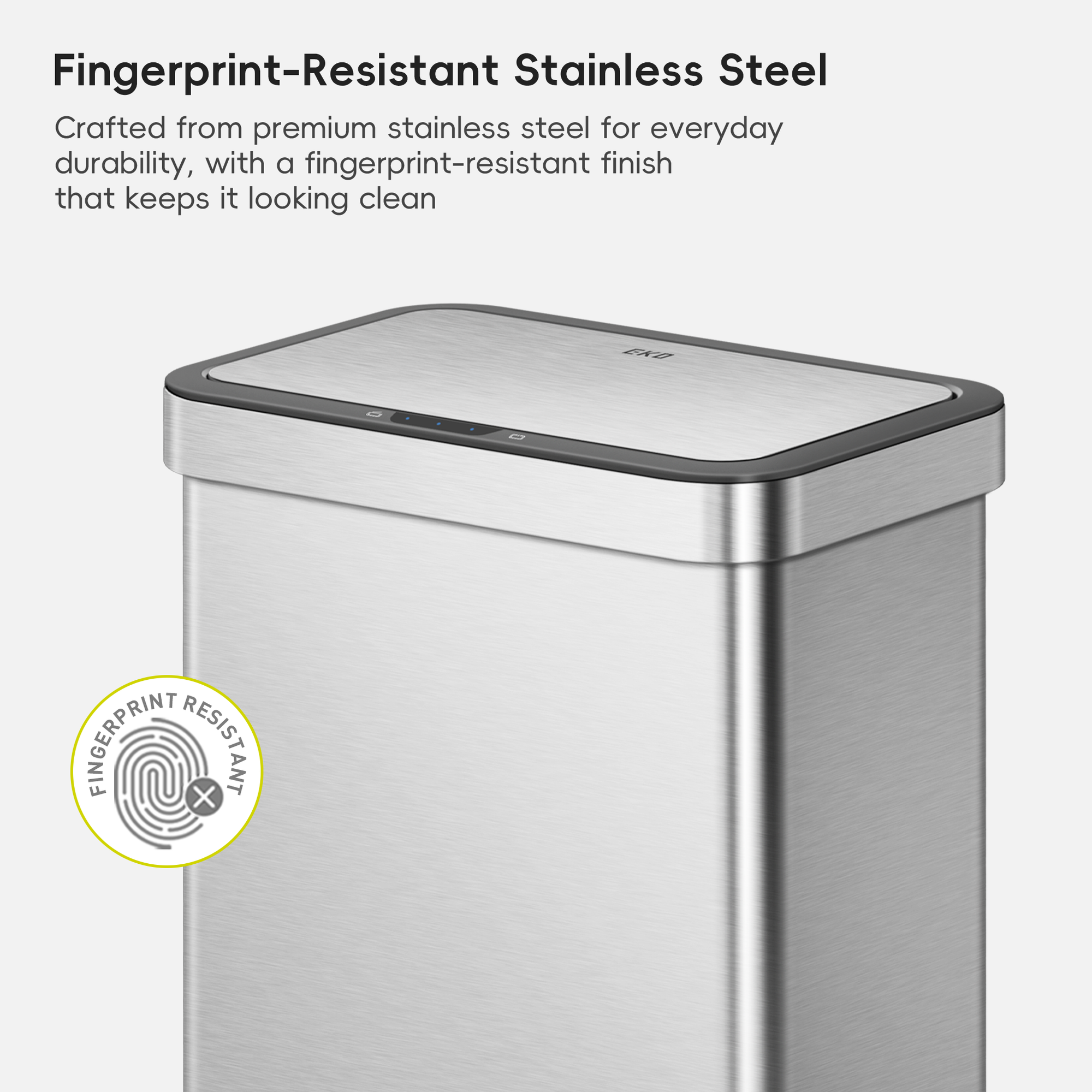 Fingerprint-Resistant Stainless Steel EKO Trsdh Csn.