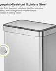 Nova Stainless Steel Motion Sensor Trash Can