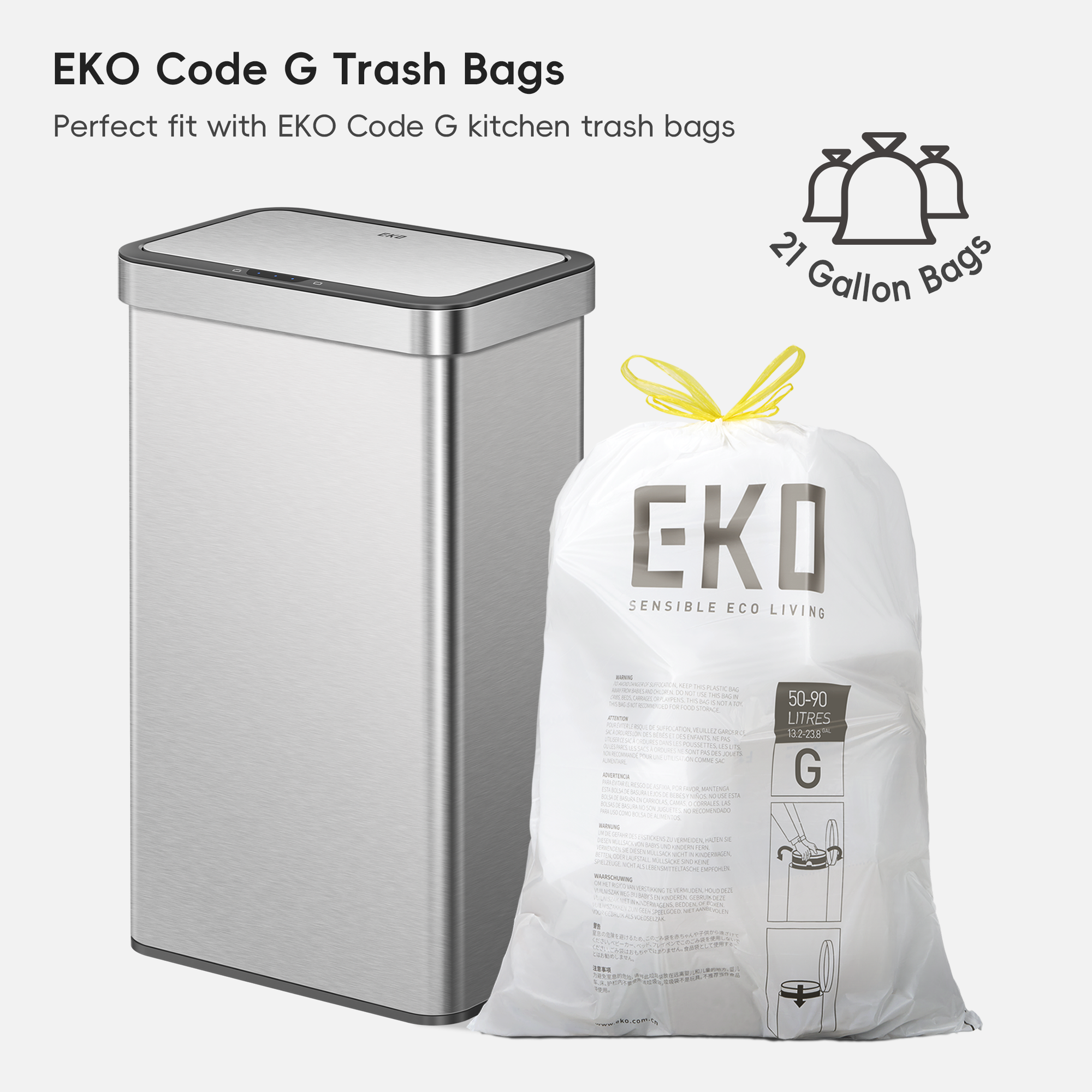 EKO Code G Trash Bags.
