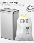 Nova Stainless Steel Motion Sensor Trash Can