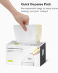 Code K -9.3 Gallon Easy-Dispense Roll Trash Bag - 60 Count