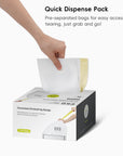 Code K -9.3 Gallon Easy-Dispense Roll Trash Bag - 110 Count