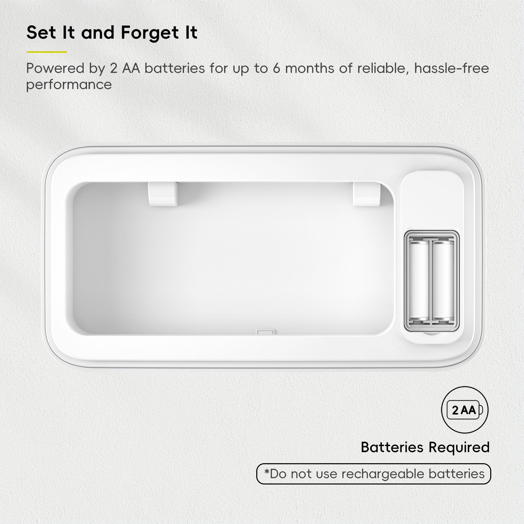 EKO Brio 10L / 2.6 Gallon in White Compact Design Motion Sensor Trash Can – Set It and Forget It