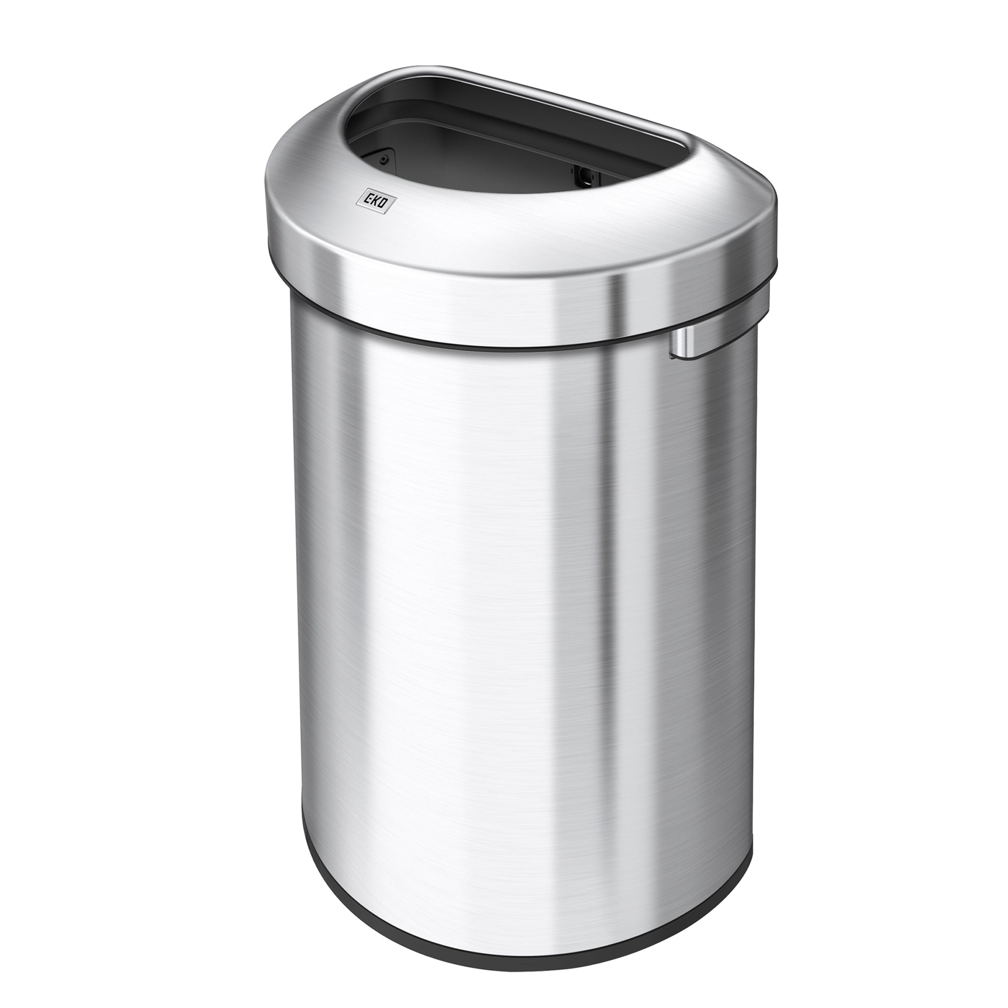 Urban 21 Gallon Semi-Round Open Top Waste Bin, 80L