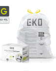 Easy-Dispense Roll Trash Bag Code A-Z / 1.6-21 Gal
