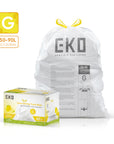Easy-Dispense Roll Trash Bag Code A-Z / 1.6-21 Gal