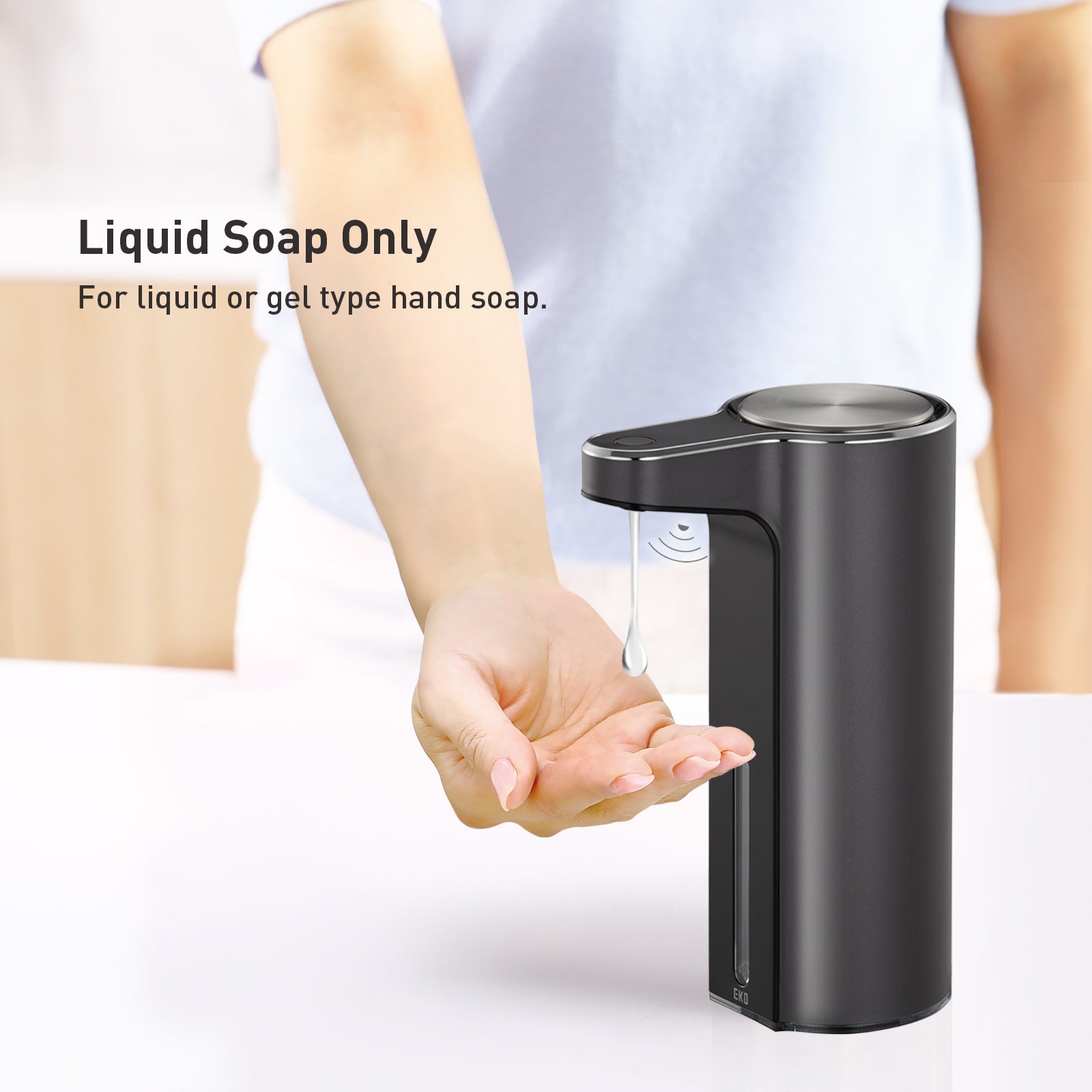 Aroma Smart Liquid Soap Dispenser - Dark Gray