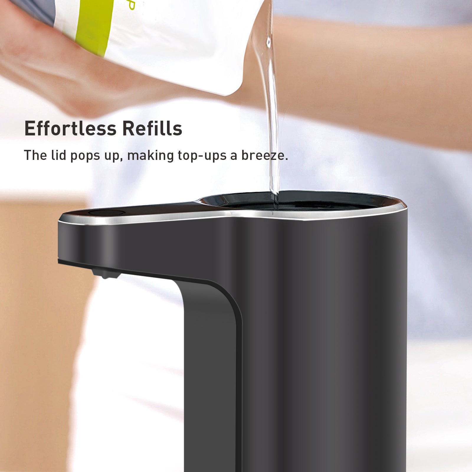 EKO Aroma Smart Liquid Soap Dispenser - Dark Gray – Effortless Refills