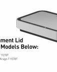 Lid for EK9378MMT-50L Deluxe Mirage-T  Sensor Can