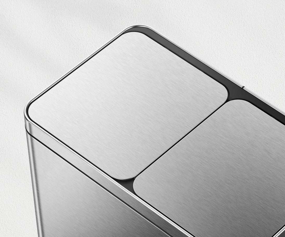 Superior Stainless Steel Build Recycling Trash Cans